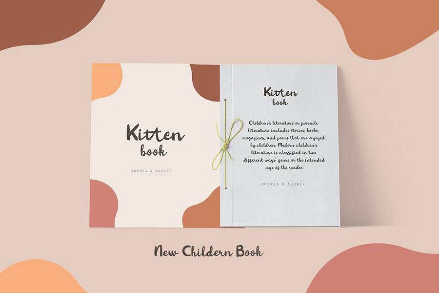 Kitten Days Handwriting Font sample