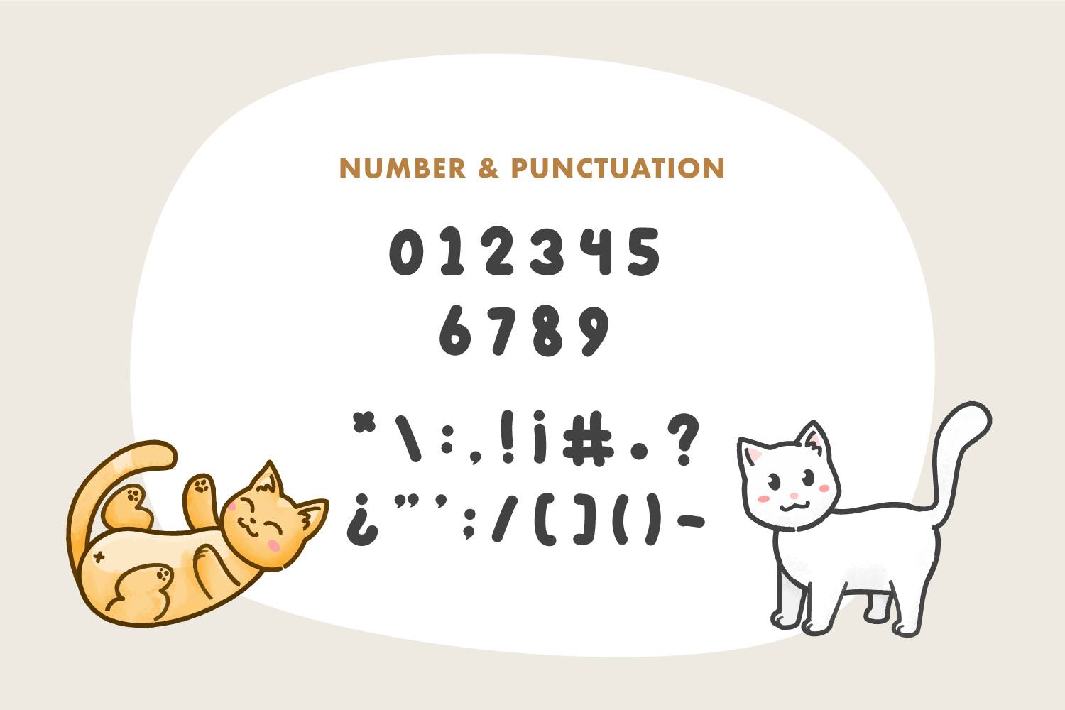 Kitto Cute Font sample
