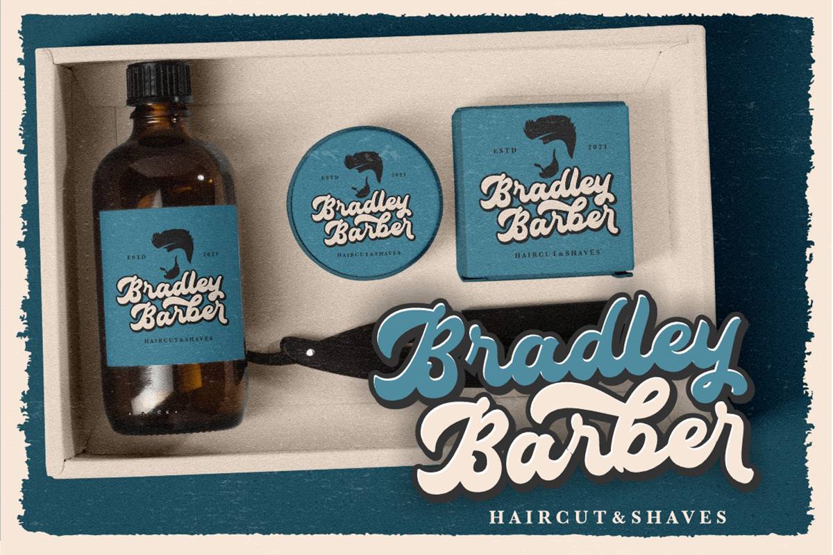 Klassik Style Font sample