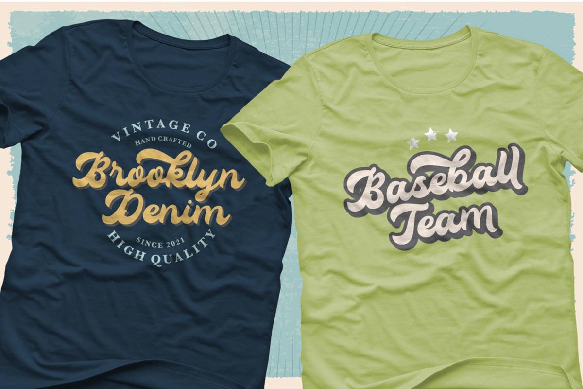 Klassik Style Font sample