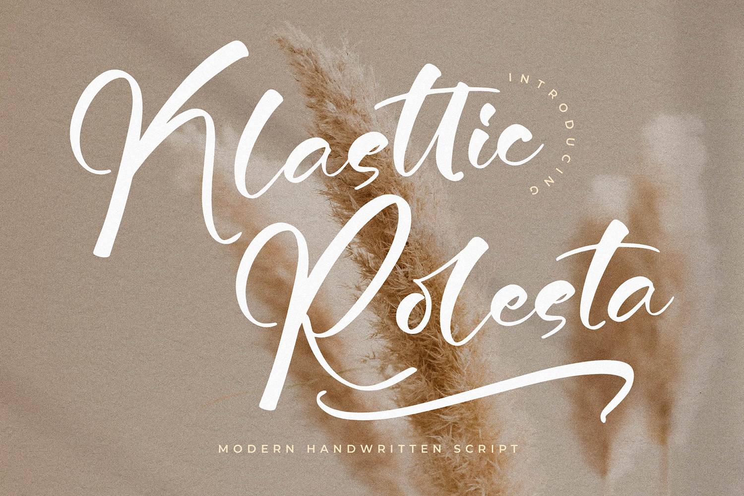 Klasttic Rolesta Font sample