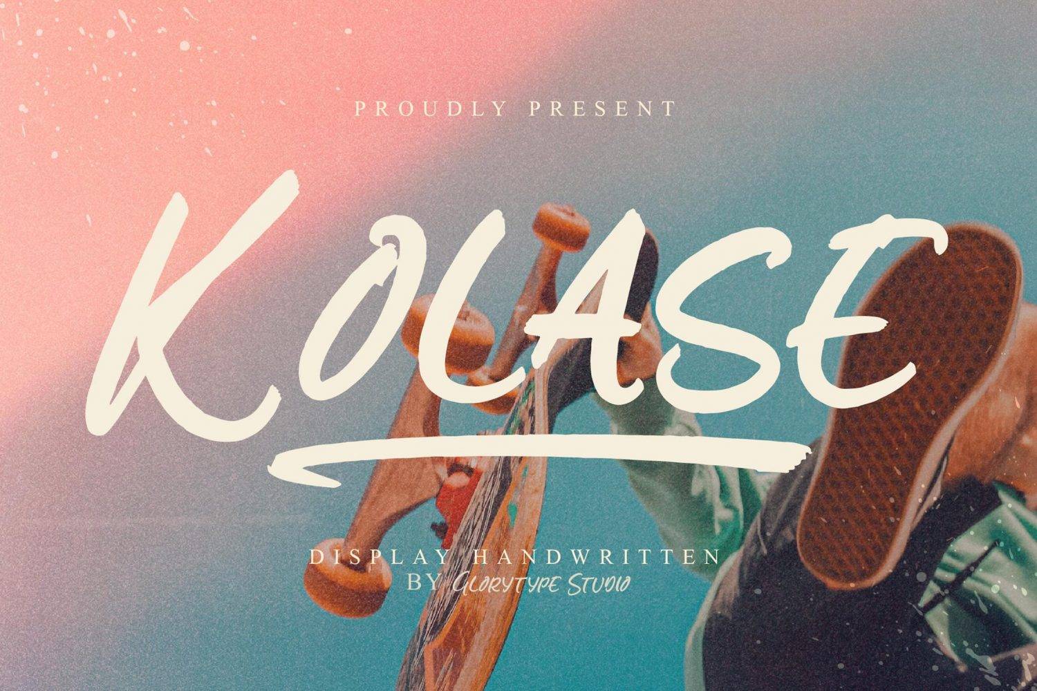 Kolase Font sample