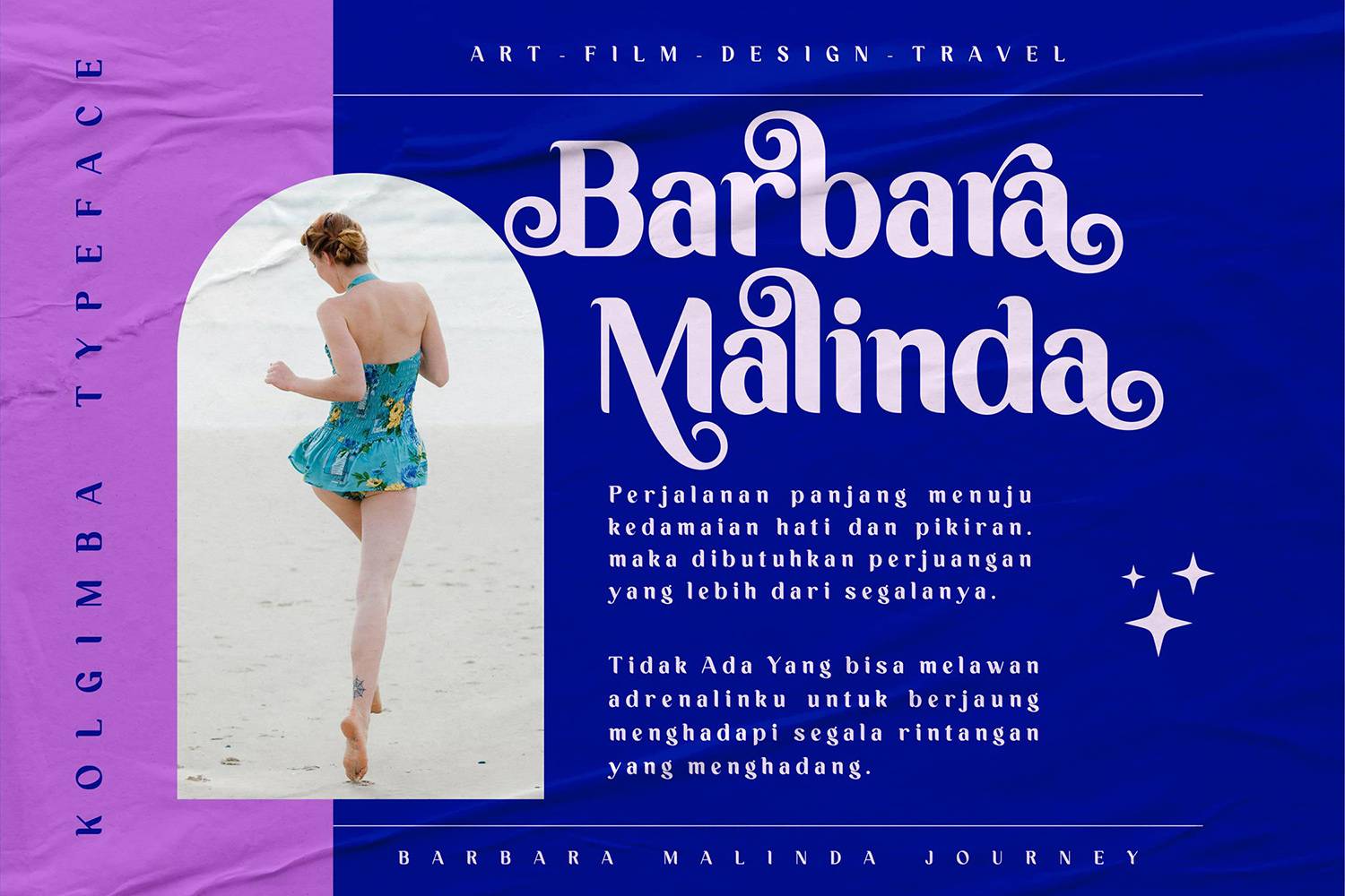 Kolgimba Font sample