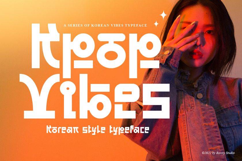 Kpop Vibes Font sample