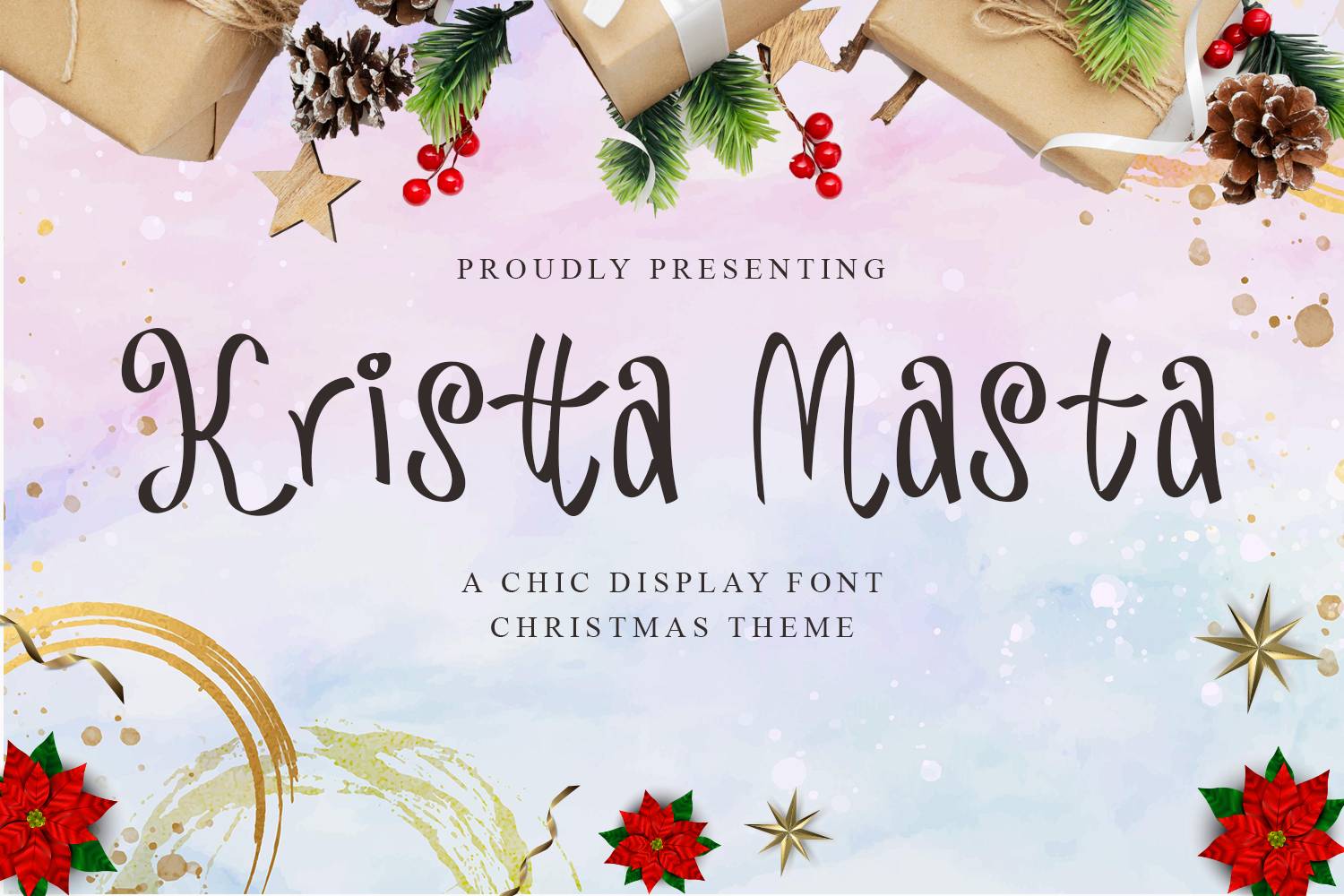 Kristta Masta Font sample