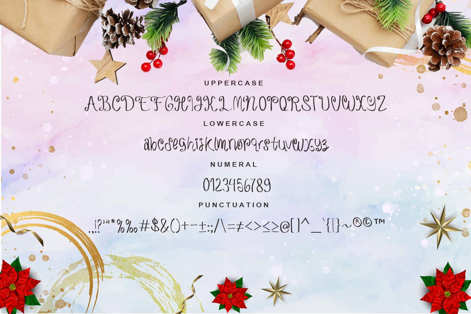 Kristta Masta Font sample