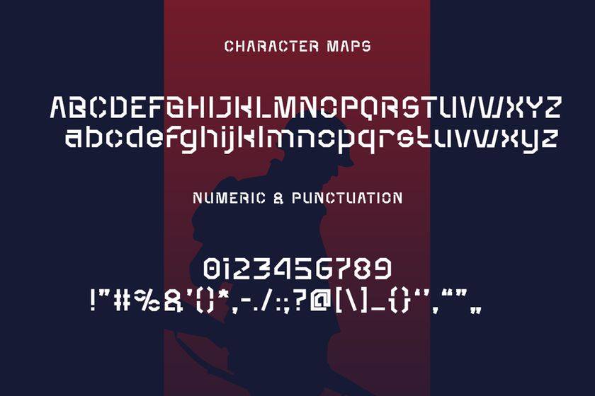 Krypton Font sample
