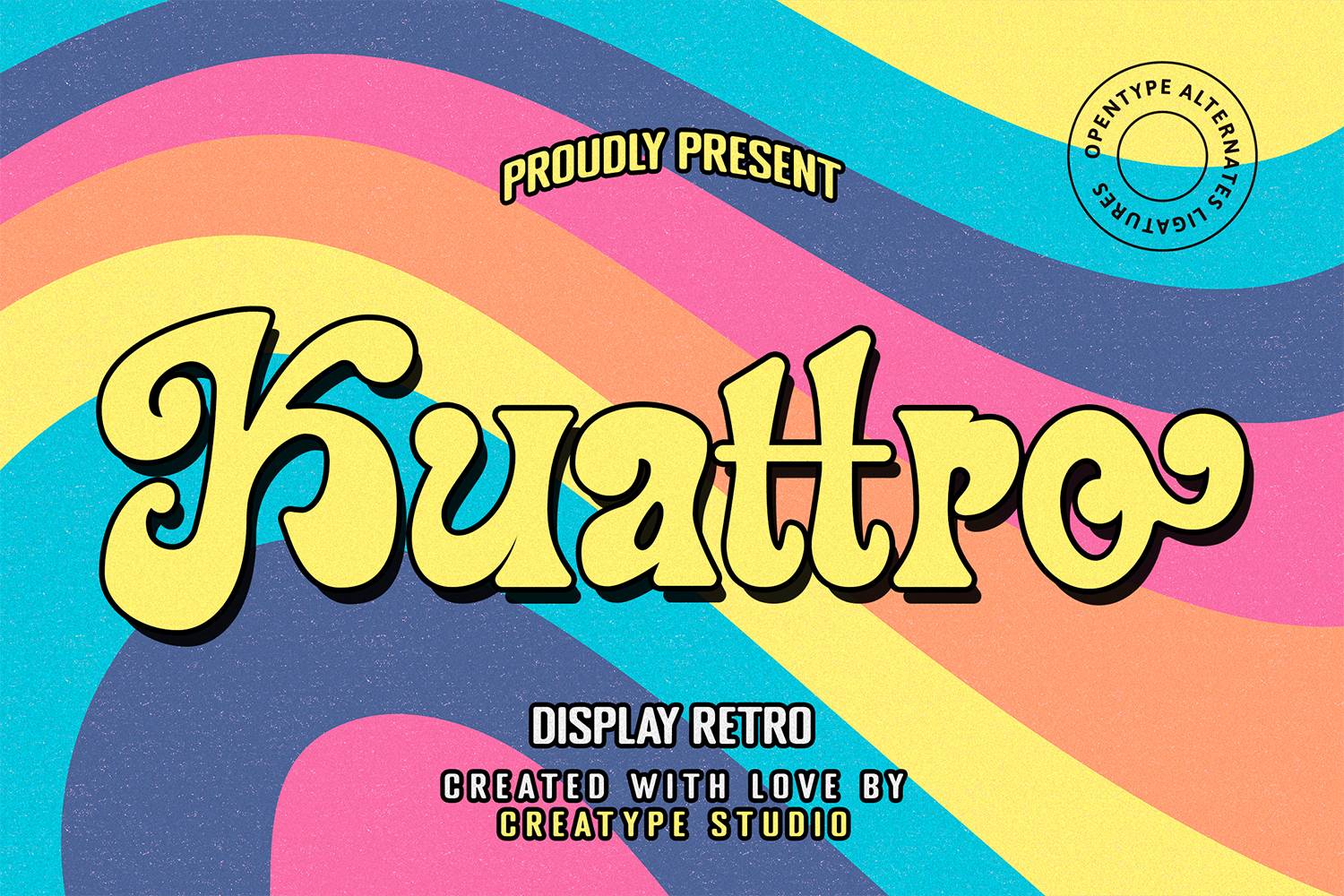 Kuattro Font sample