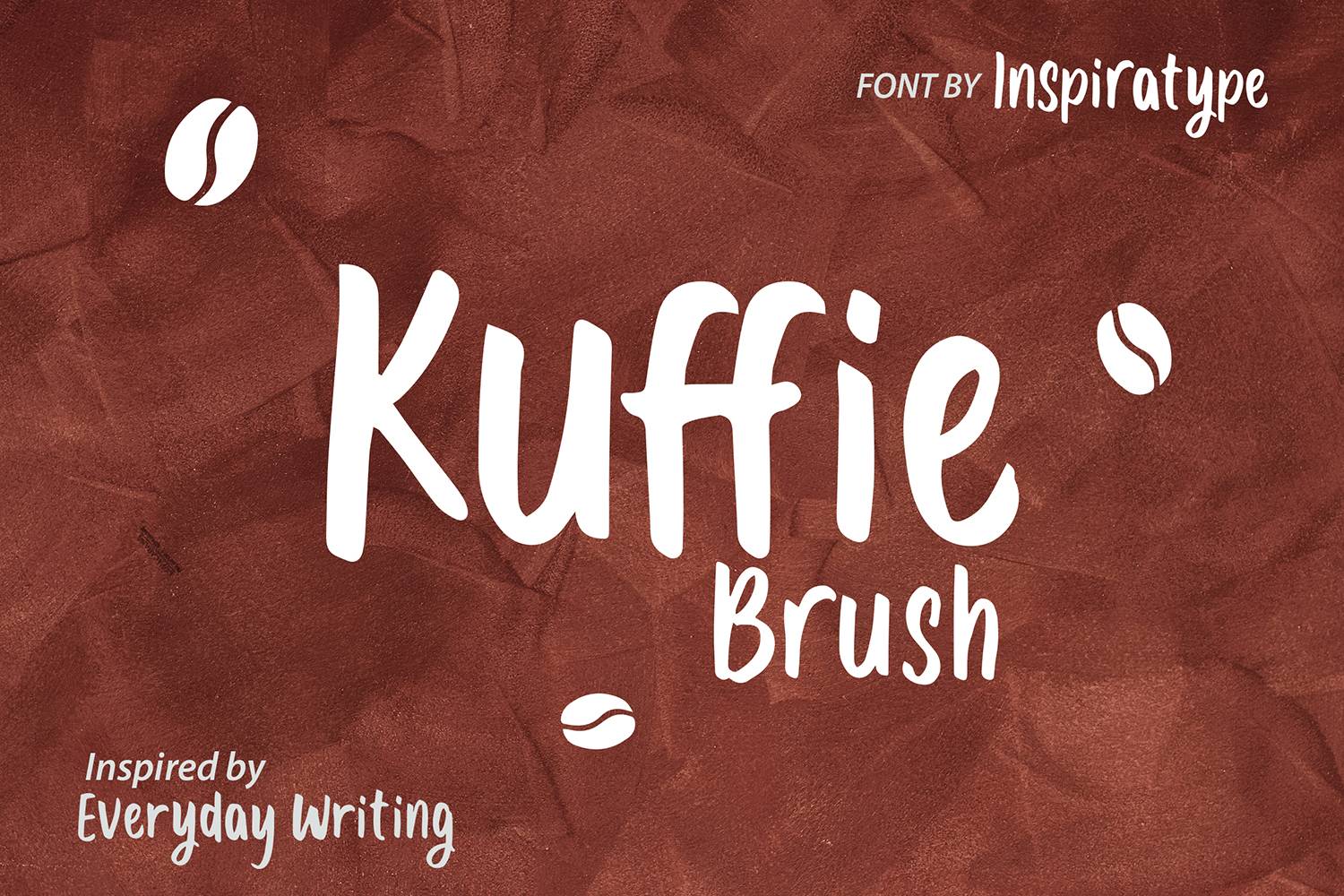 Kuffie Brush Font sample