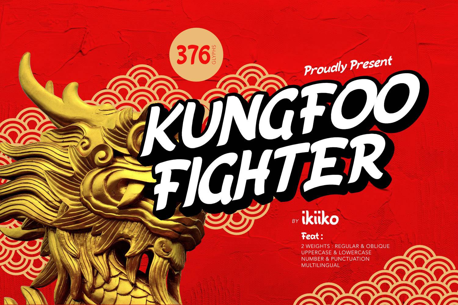 Kungfoo Fighter Font sample