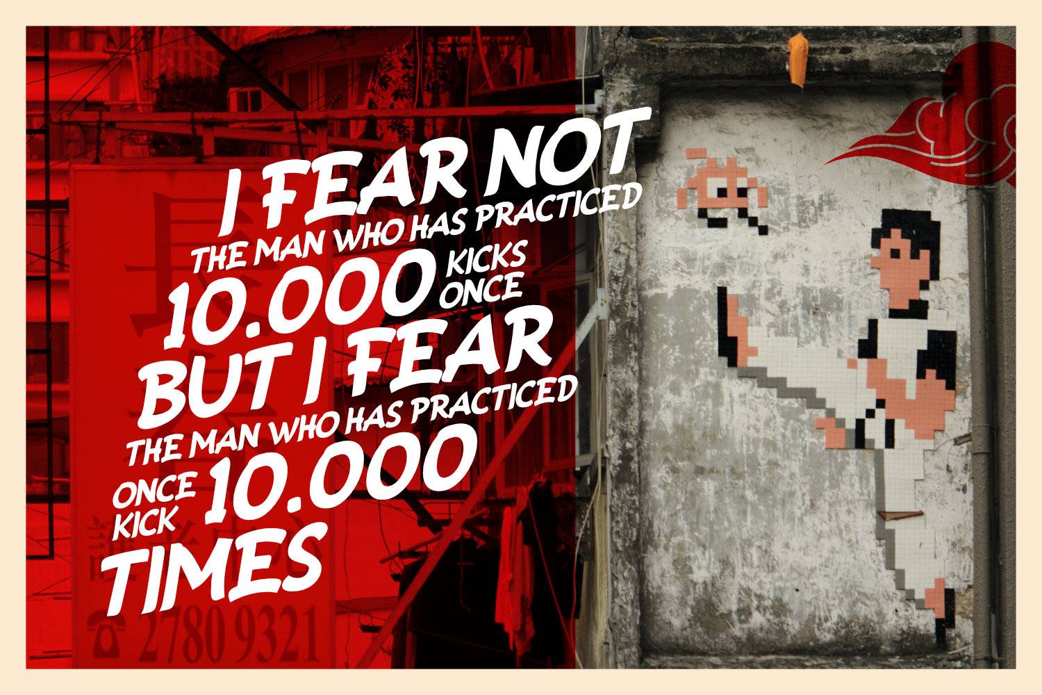 Kungfoo Fighter Font sample