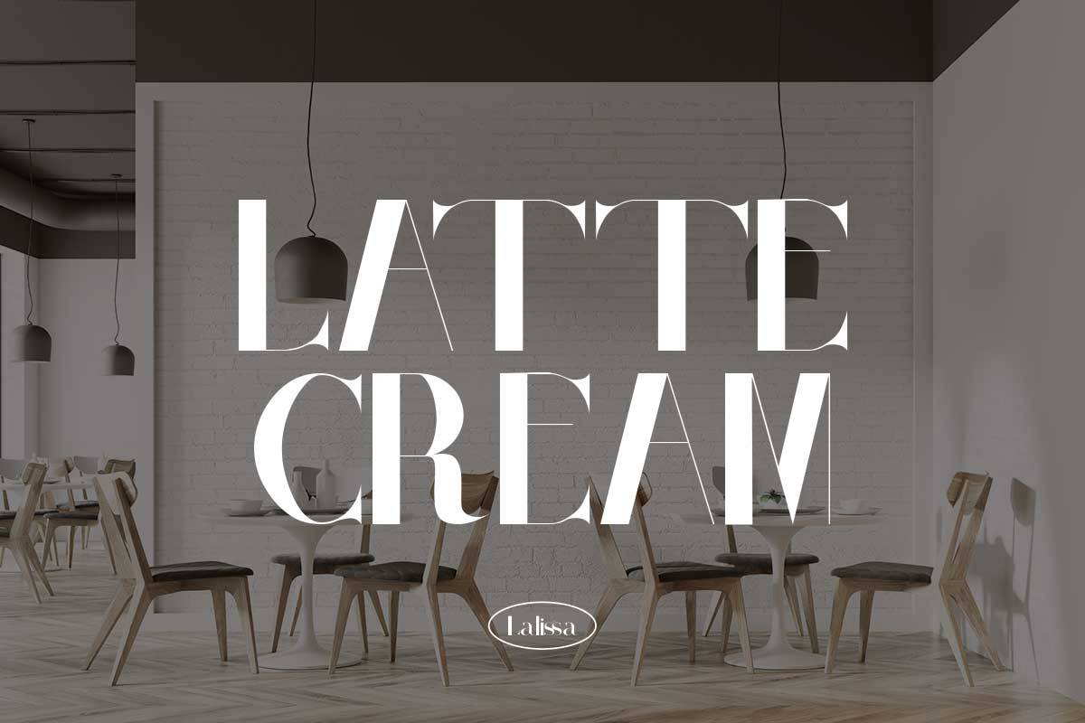 Lalissa Font sample