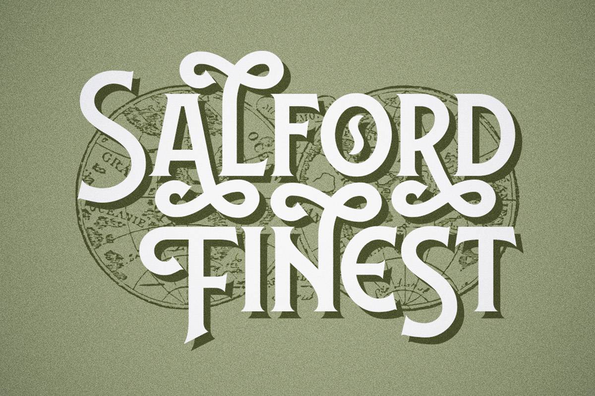 Lansdowne Font sample