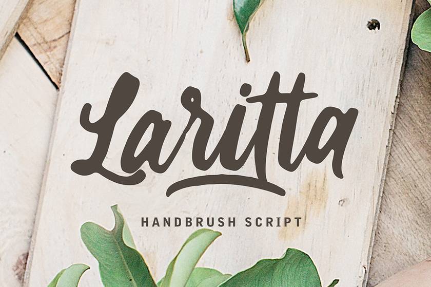 Laritta Font sample