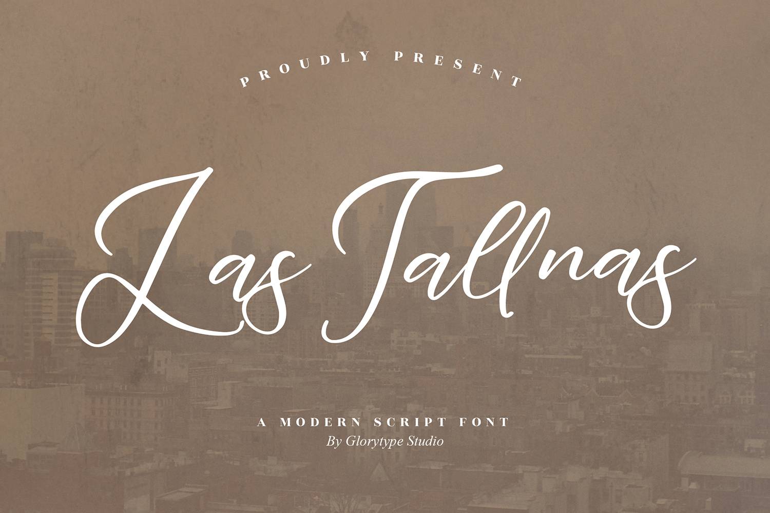 Las Tallnas Font sample