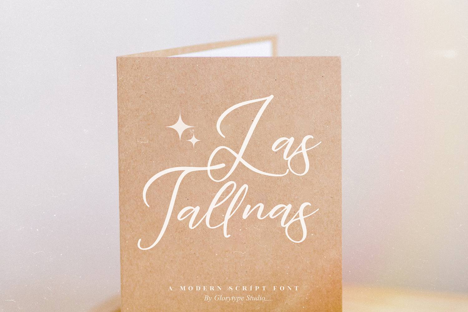 Las Tallnas Font sample