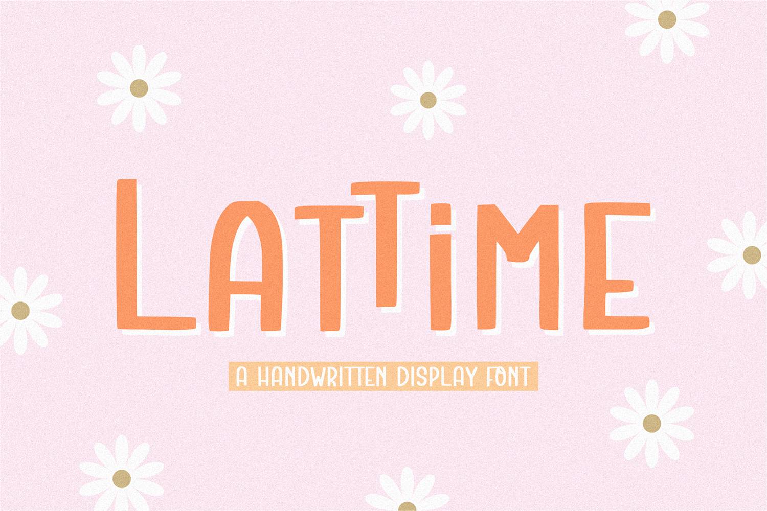 Lattime Font sample