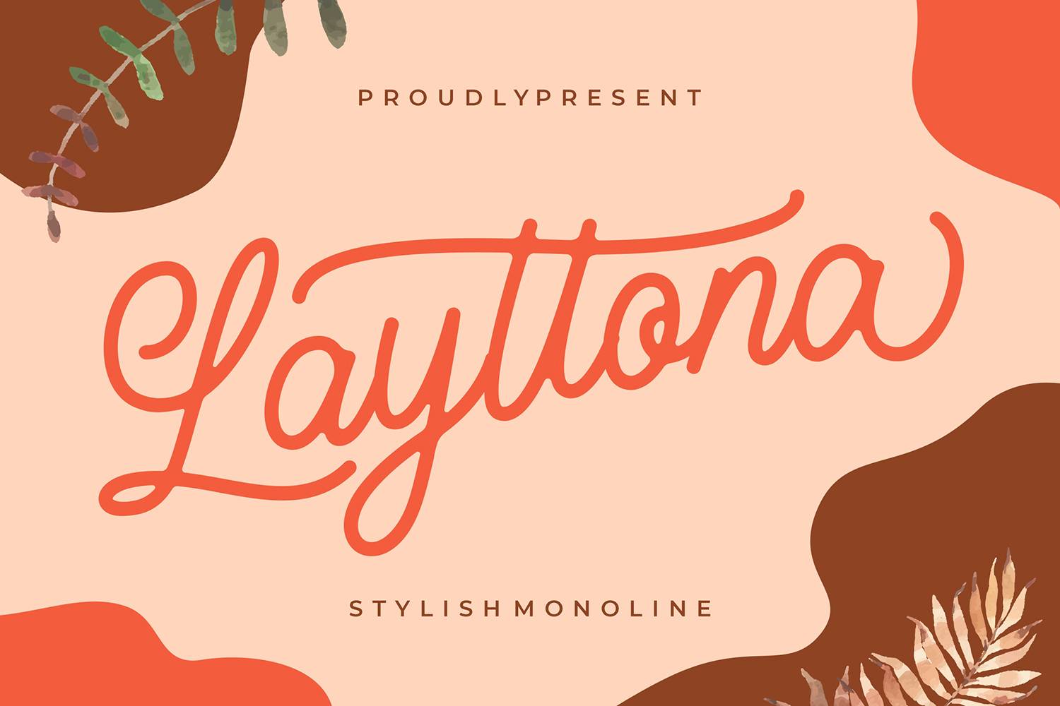 Layttona Font sample
