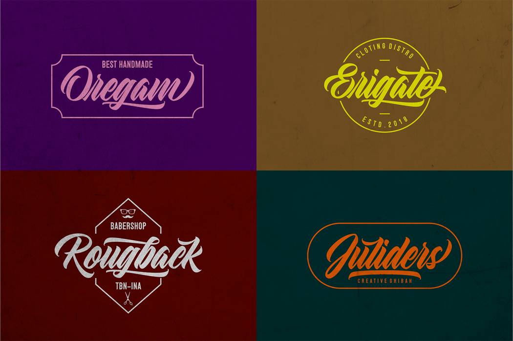 Lazybest Script Font sample