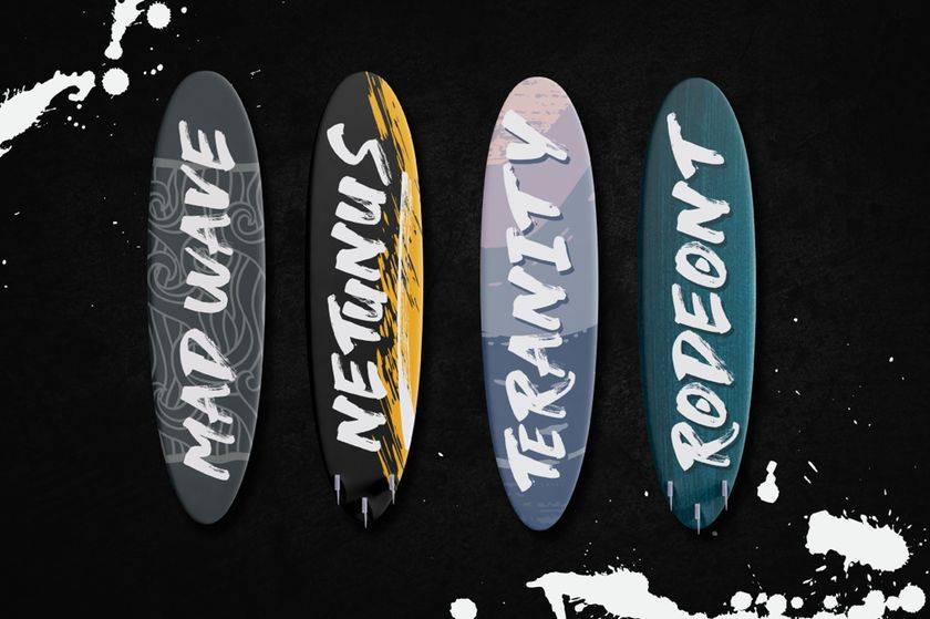 Le Genoss Font sample