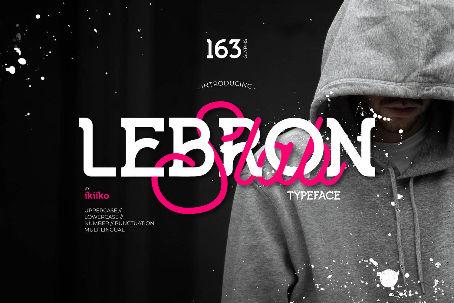 Lebron Font sample