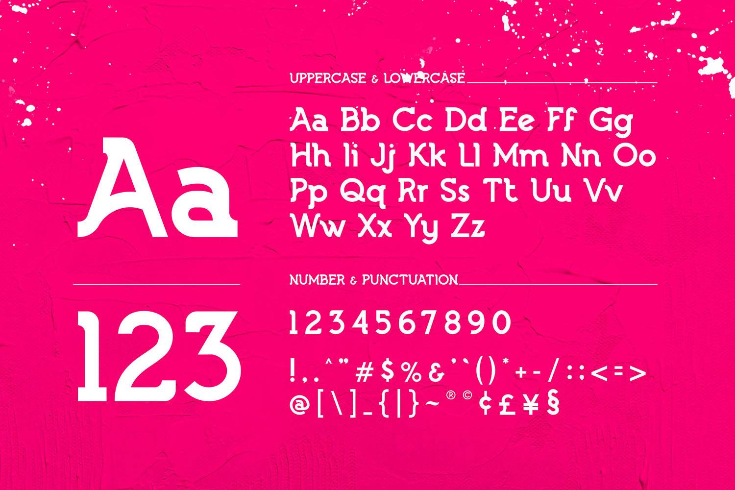 Lebron Font sample