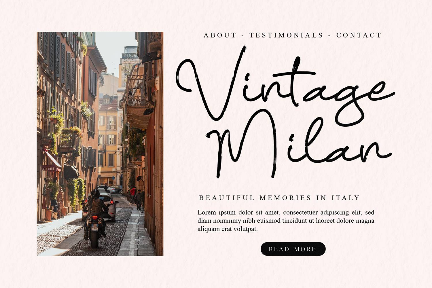 Legacy Font sample