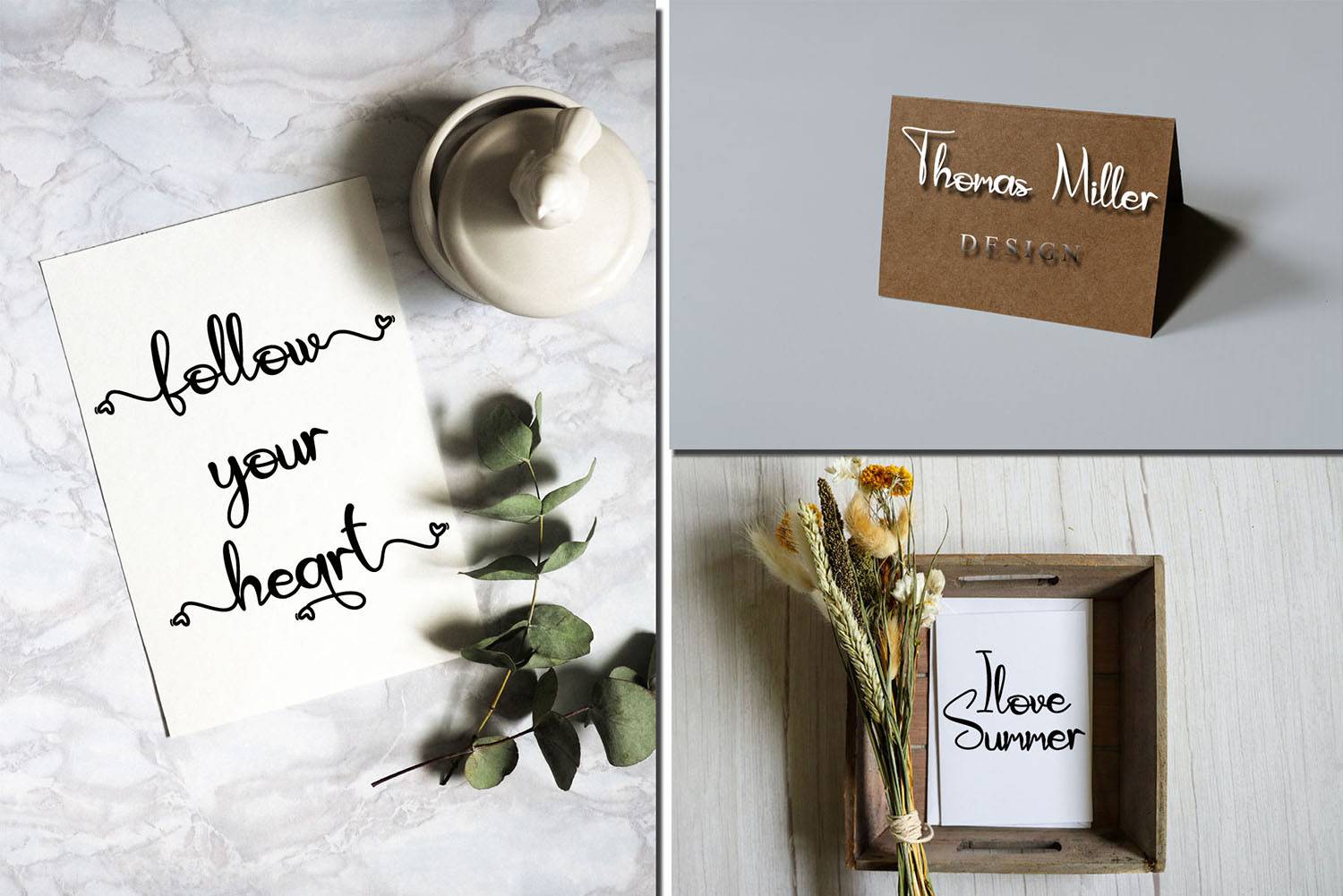 Leodra Font sample