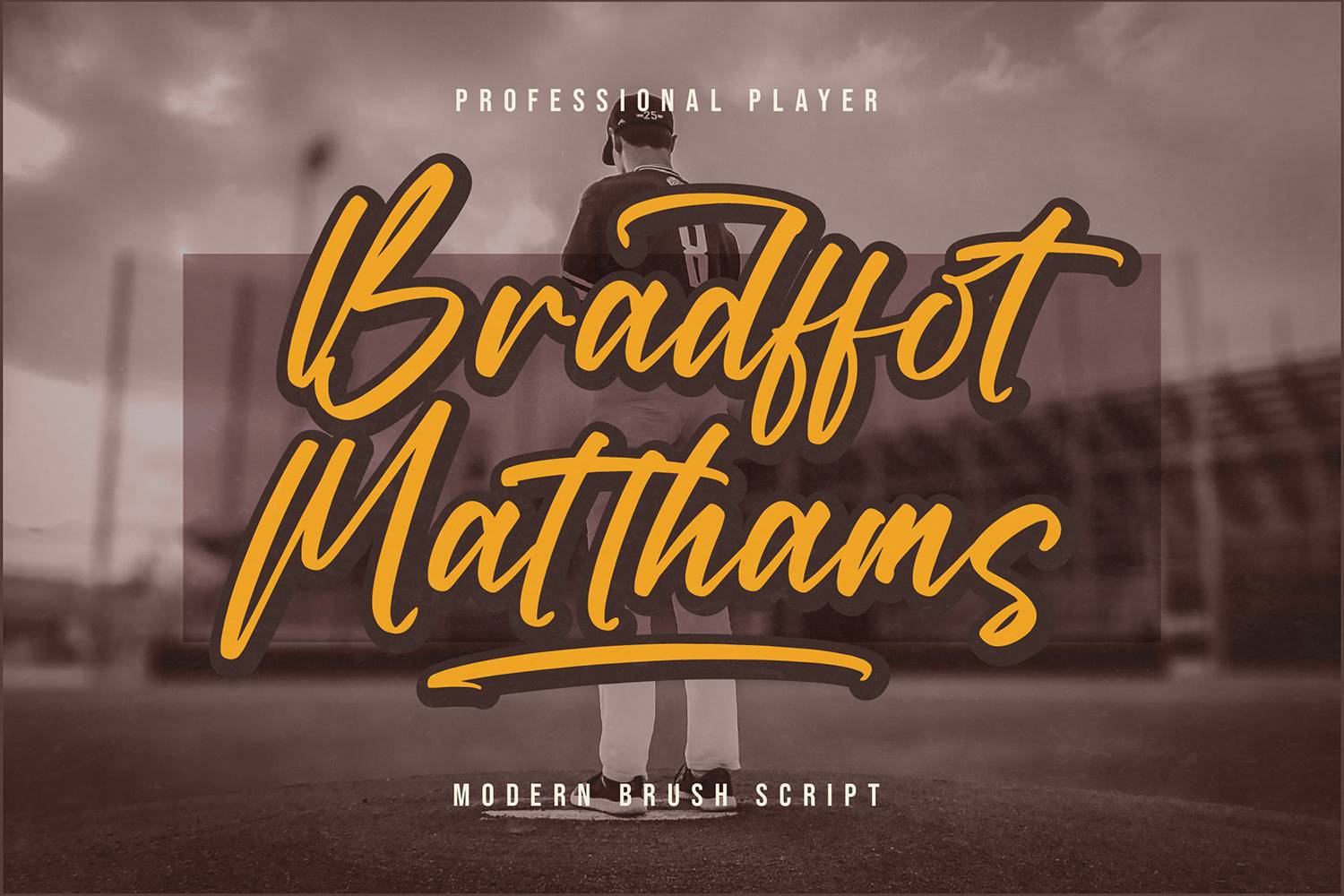 Less Bright Font sample