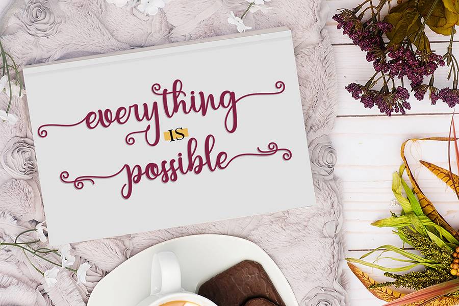 Letterbest Handlettering Script sample