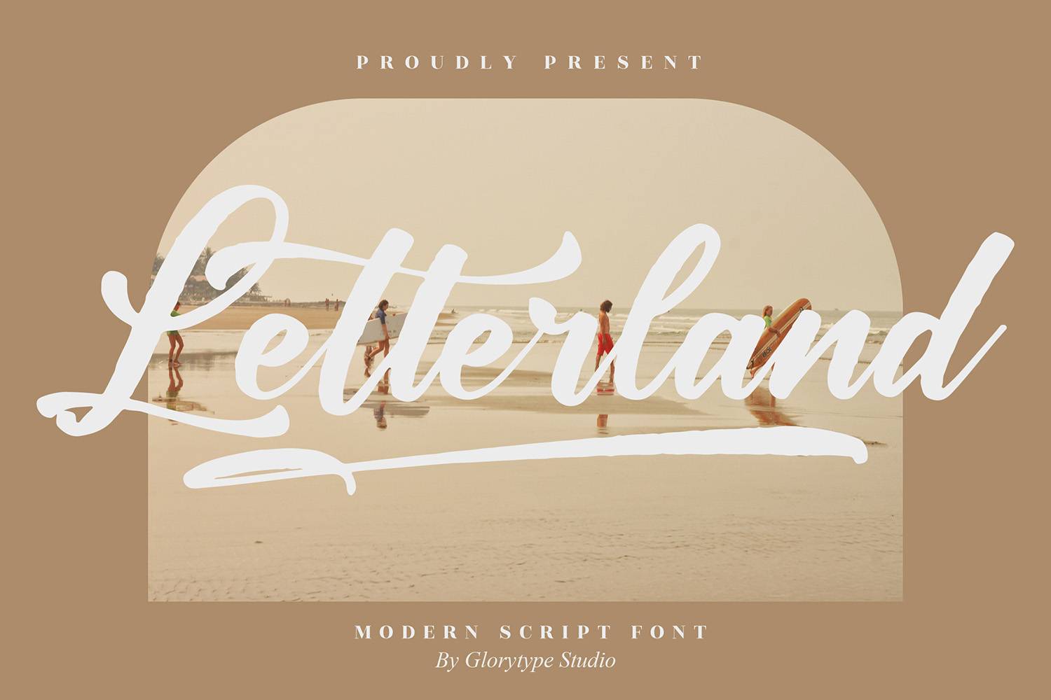 Letterland Font sample