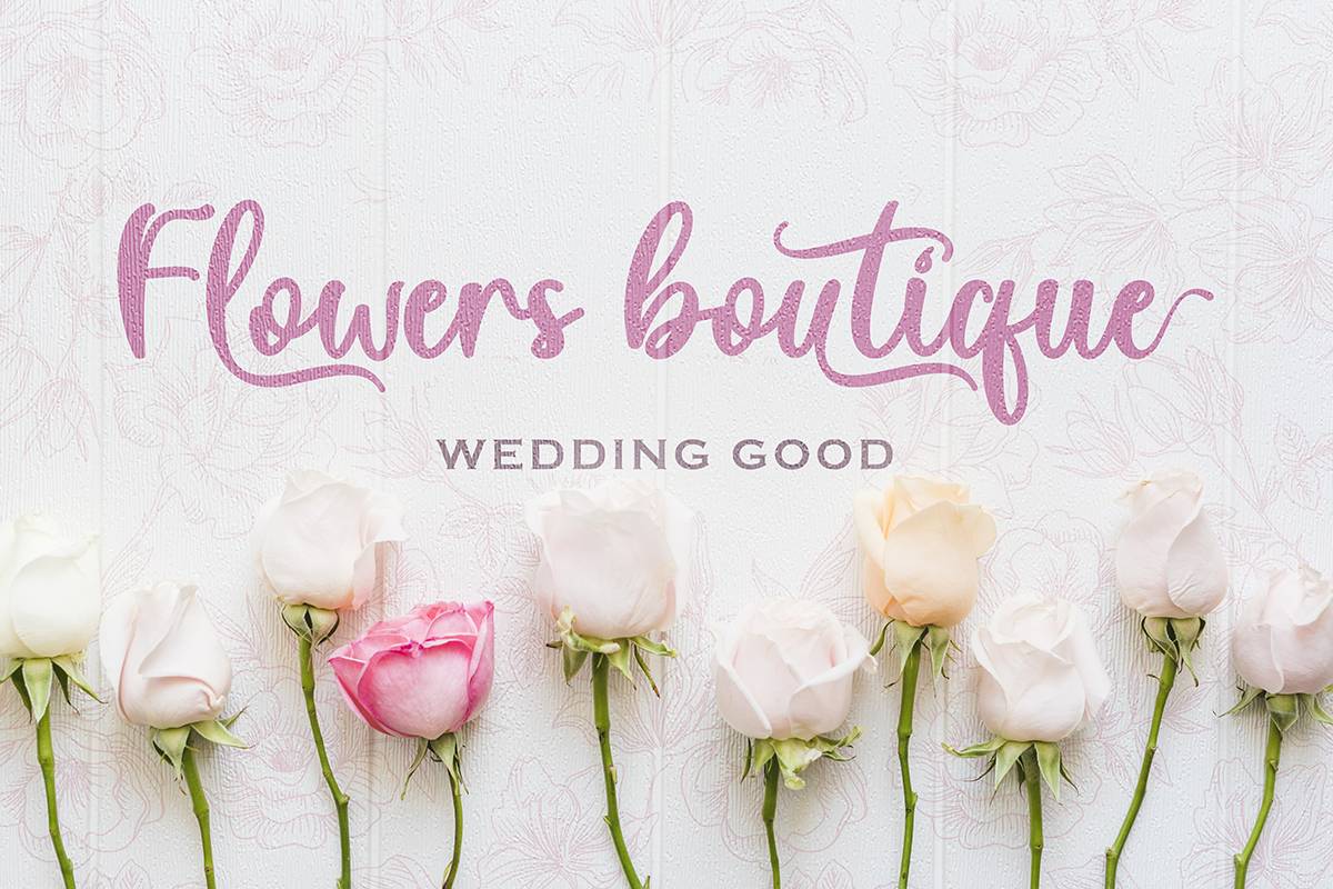 Light Sunday Font sample
