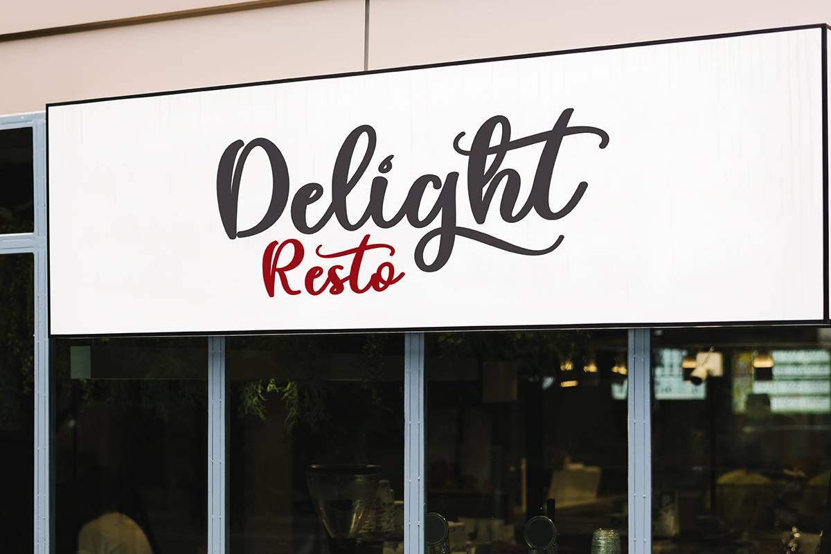 Light Sunday Font sample