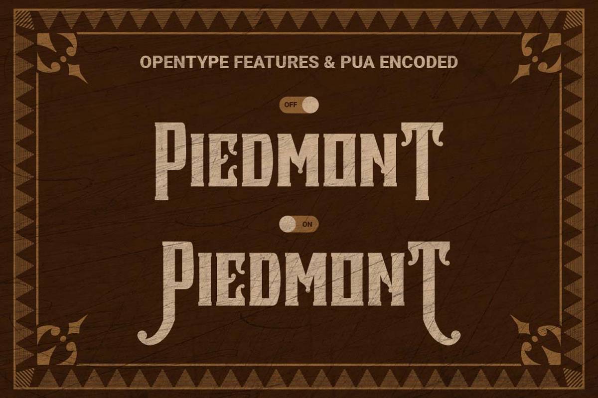 Ligotra Font sample