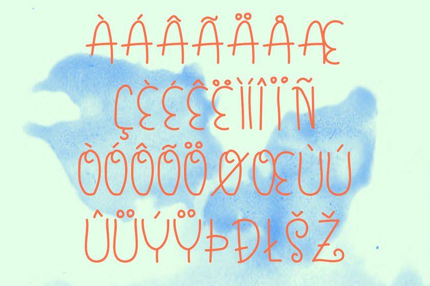 Little Dreams Font sample