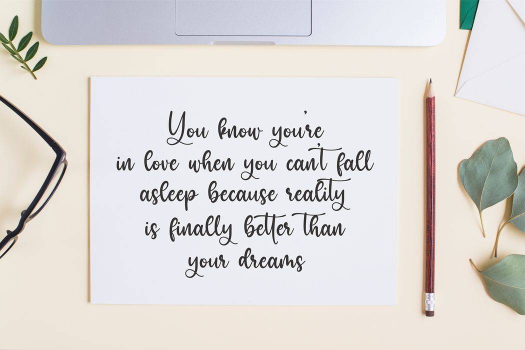 Little Melody Font sample