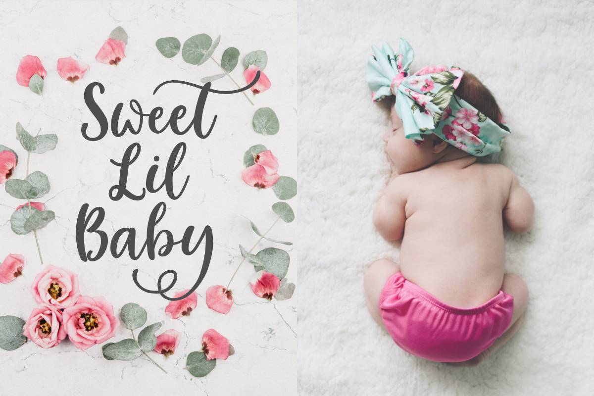 Little Molly Font sample