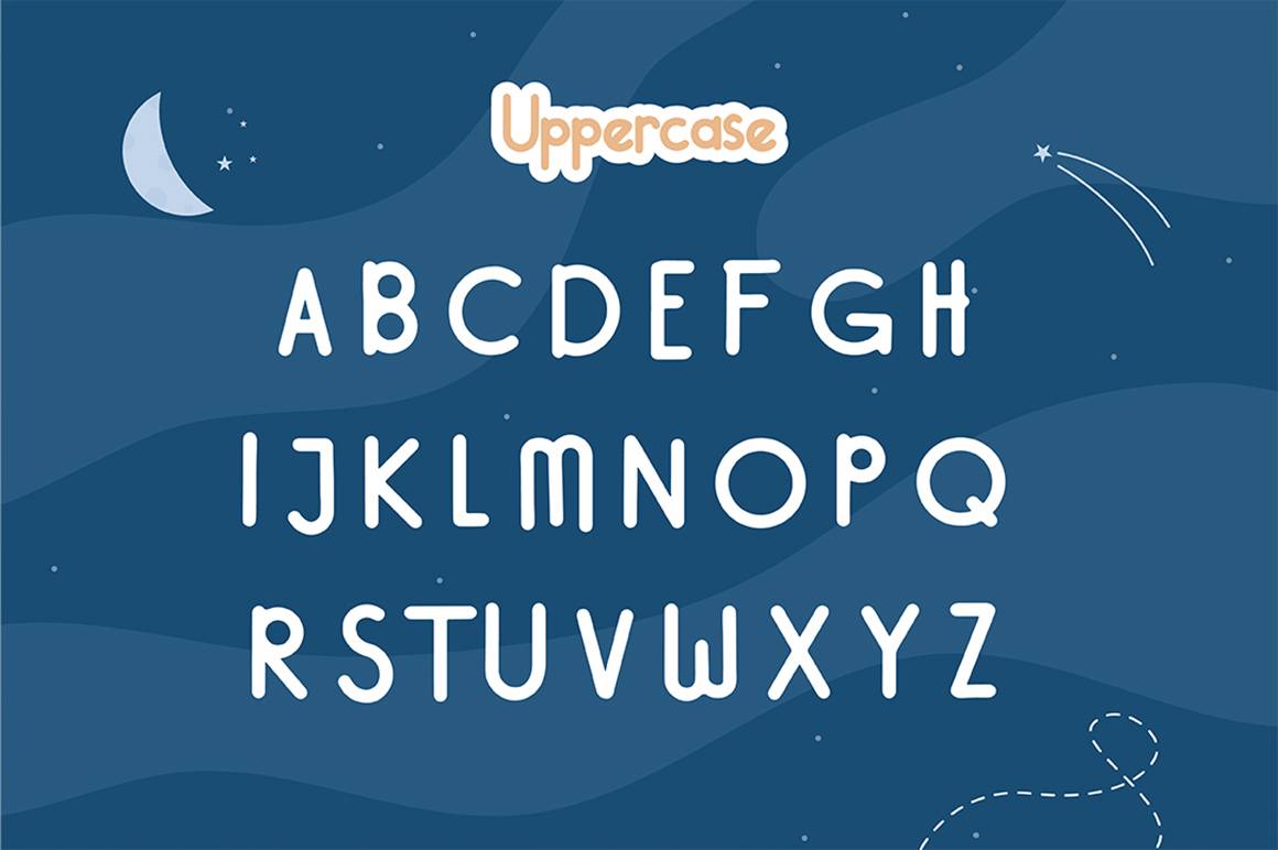 Little Orion Font sample