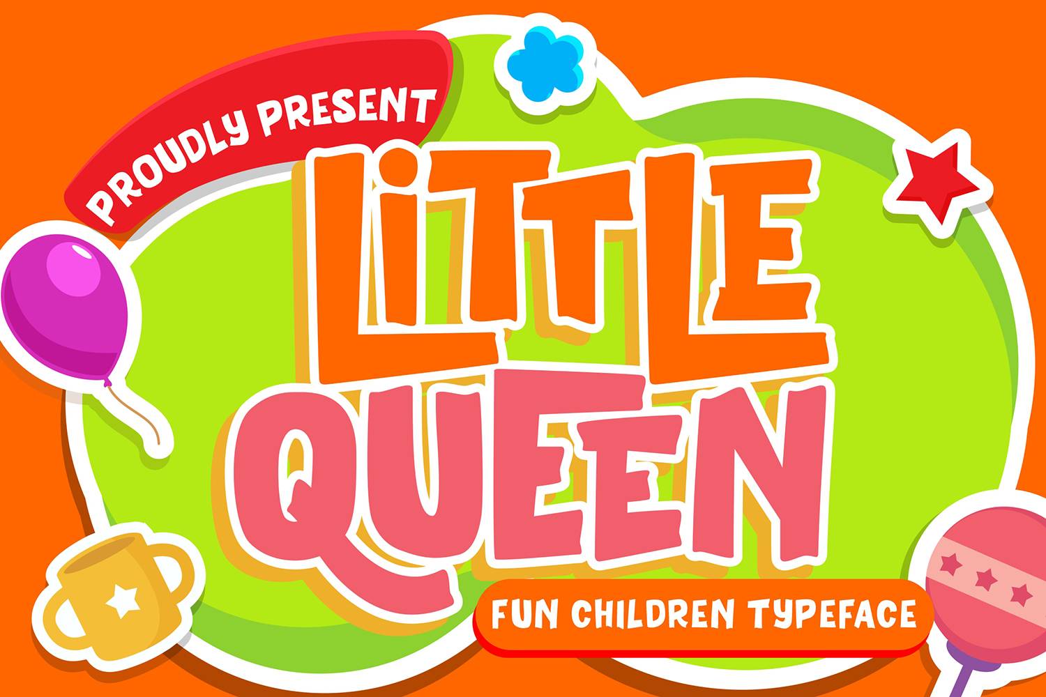 Little Queen Font sample