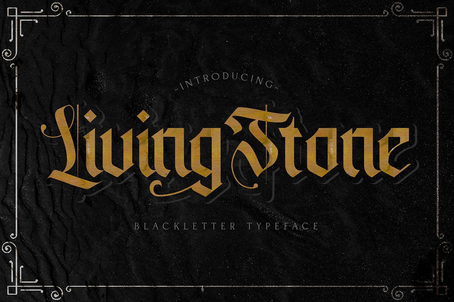 Livingstone Font sample