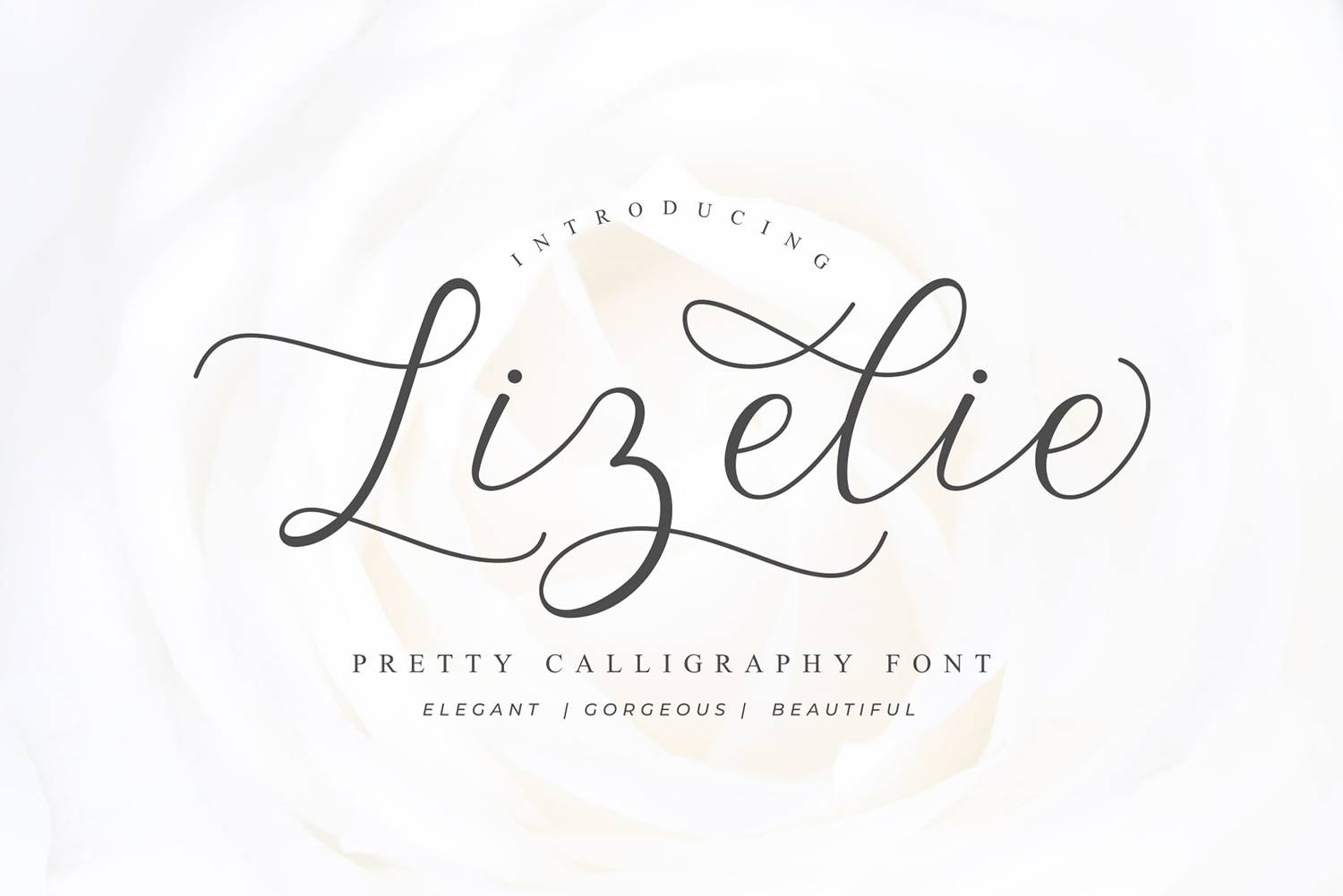 Lizelie Font sample
