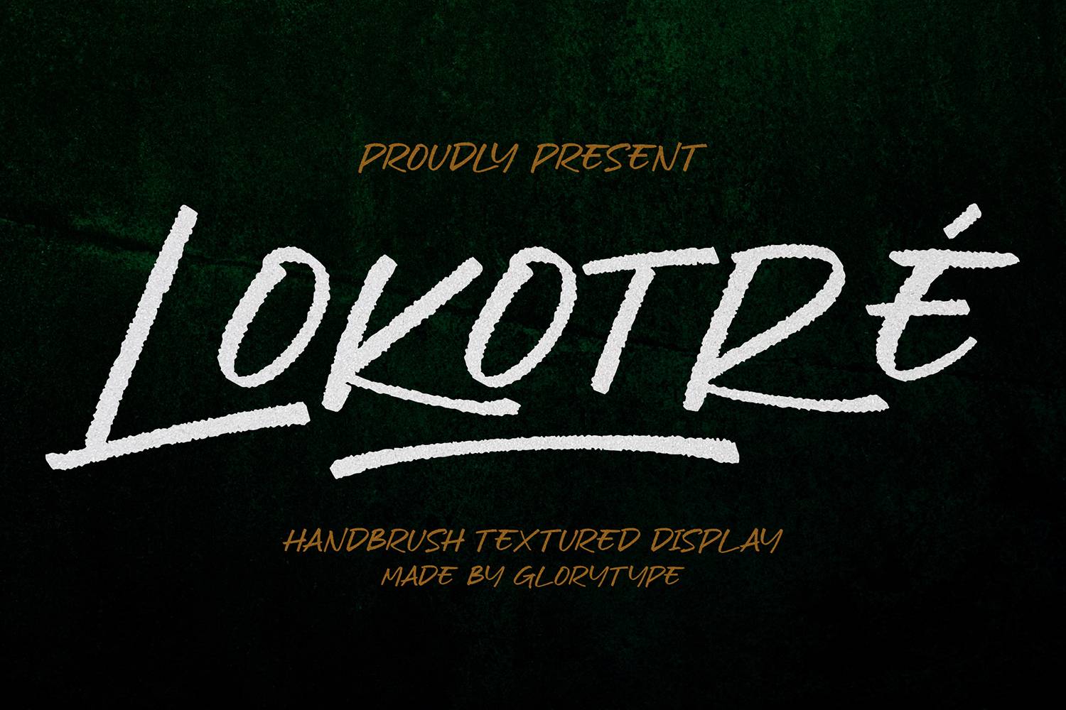 Lokotre Font sample
