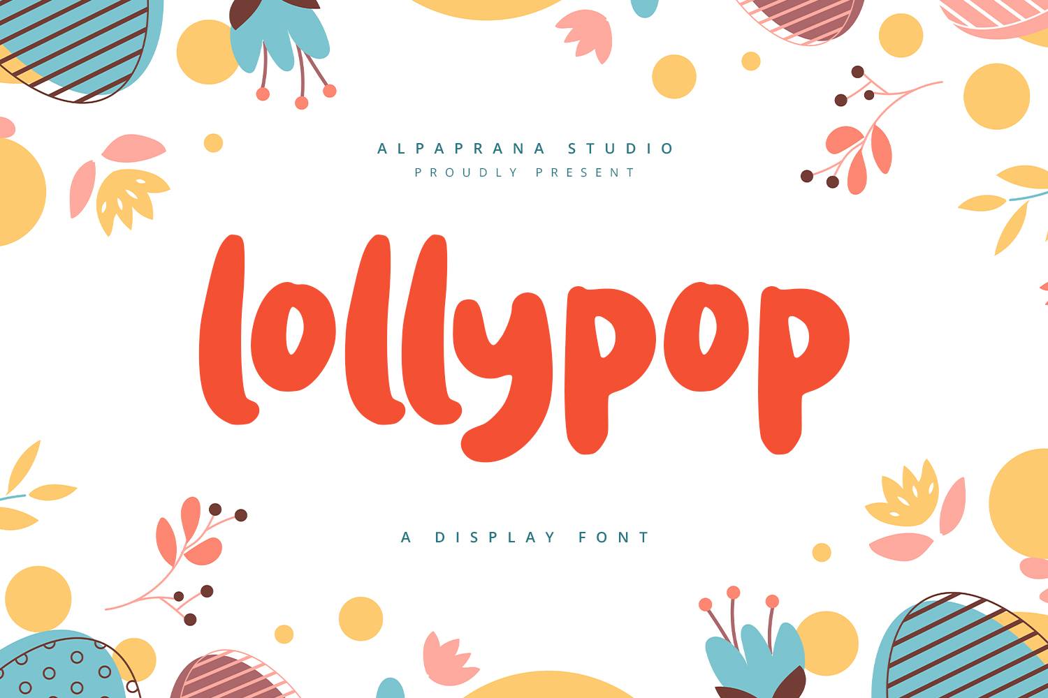 Lollypop Font sample