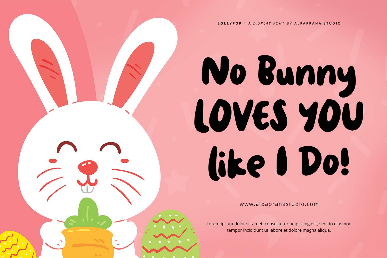 Lollypop Font sample