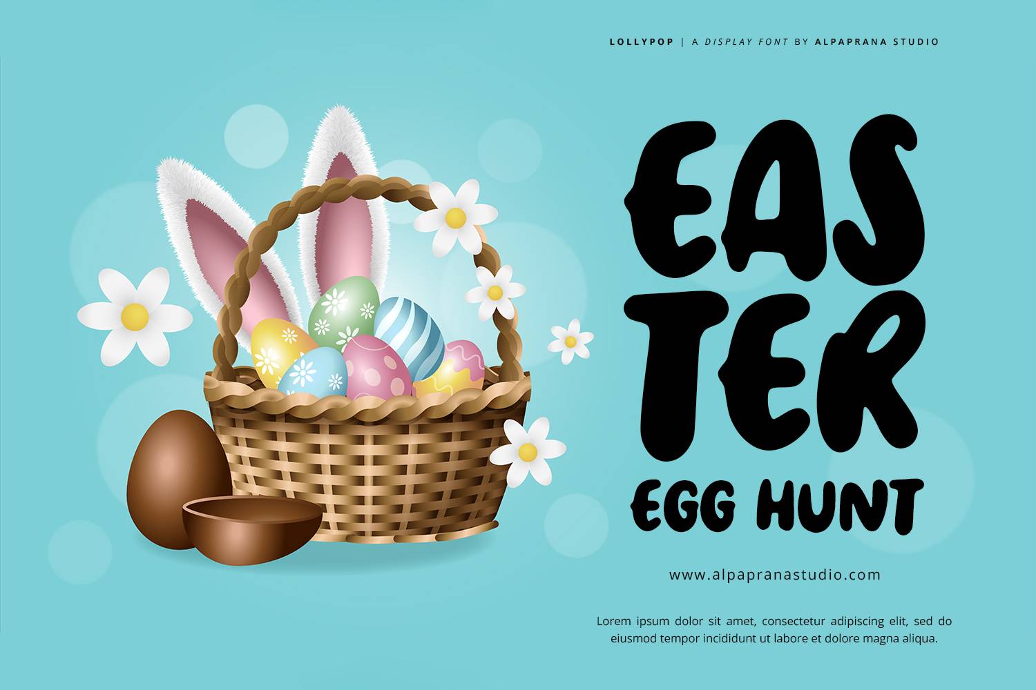 Lollypop Font sample