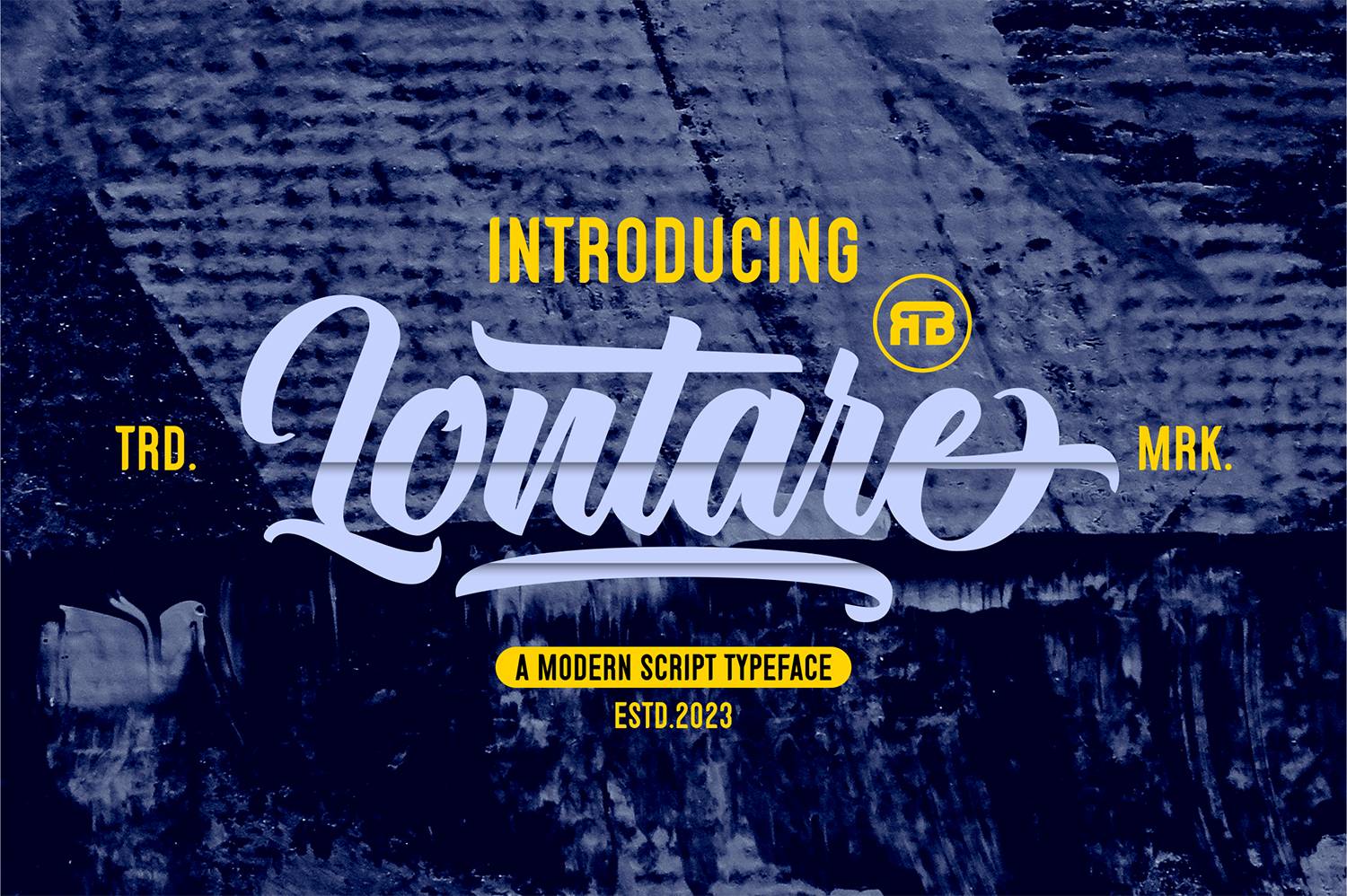 Lontare Font sample