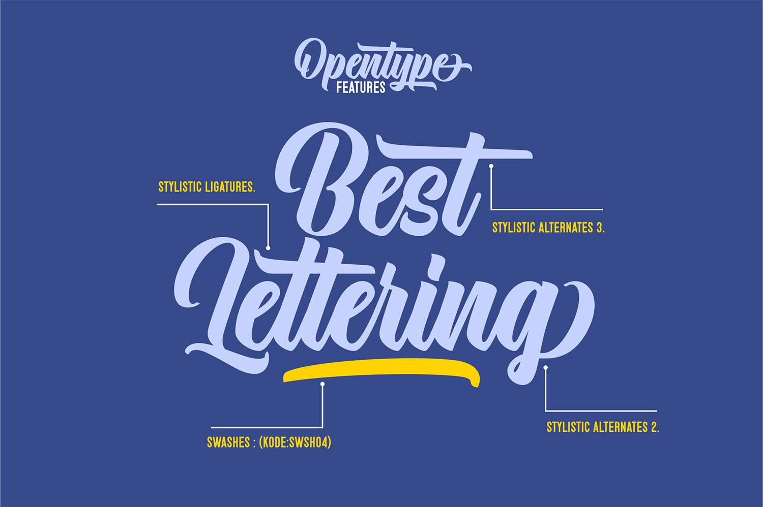 Lontare Font sample