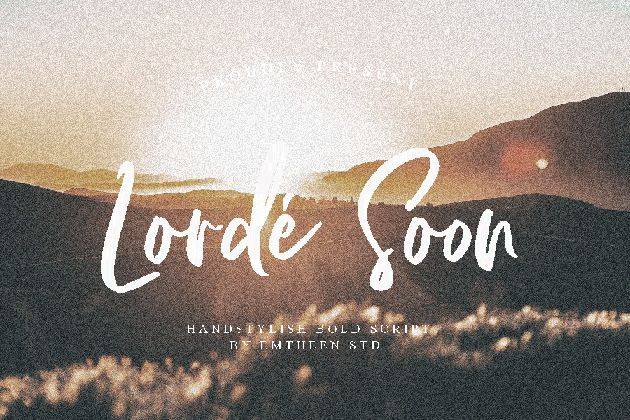 Lorde Soon Script Demo sample