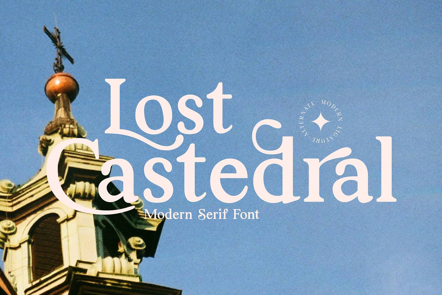Lost Castedral Font sample