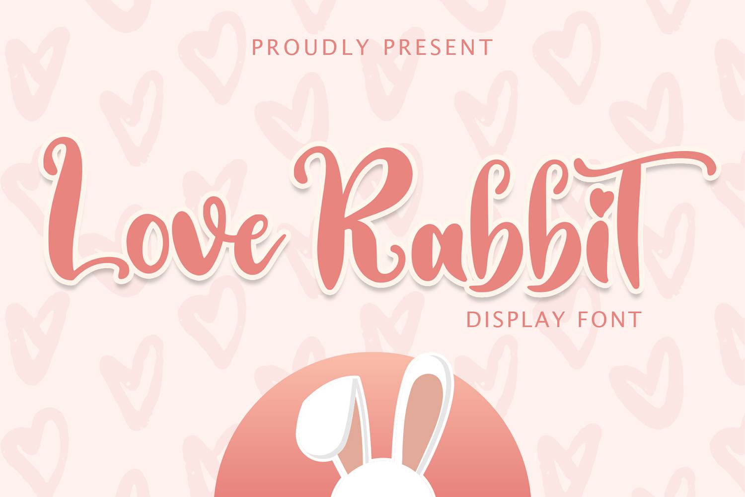 Love Rabbit Font sample